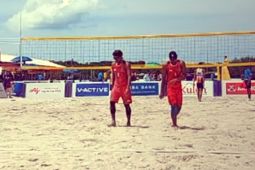 SEA Games 2023: Voli pantai putra Indonesia bekuk Malaysia 2-0 di nomor beregu
