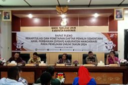 KPU tetapkan DPSHP Kabupaten Manokwari 136.991 pemilih