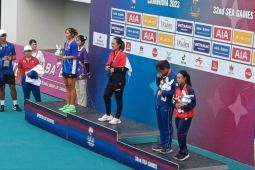 Priska Nugroho rebut emas tunggal putri tenis SEA Games