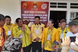 Partai Golkar daftarkan bacaleg ke KPU Kota Padang Sidempuan