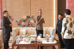 Pj Gubernur Suganda Silaturahmi Bersama SMB IV Palembang
