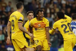 Barcelona juara Liga Spanyol 2022/23 usai Kalahkan Espanyol 4-2
