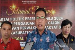 KPU Katingan nyatakan berkas pengajuan daftar bacaleg 12 parpol lengkap