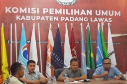KPU Palas terima pandaftaran bacaleg 15 Parpol