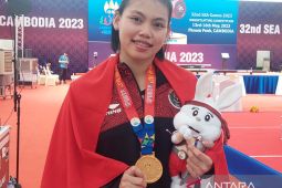 SEA Games 2023 - Lifter Tsabhita raih emas kelas 64kg usai kalahkan wakil Vietnam