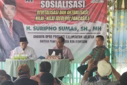 Anggota DPRD Kalsel mantapkan pemahaman Pancasila fungsionaris Parpol
