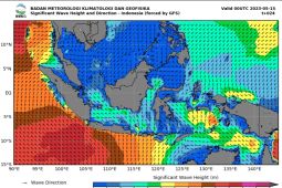 BMKG imbau waspadai gelombang tinggi 2,5 meter di perairan Pulau Simeulue