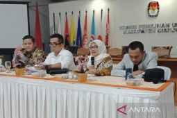 KPU Cianjur catat 18 parpol sudah mendaftarkan bakal caleg