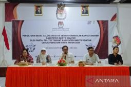 KPU Barito Selatan sebut 14 parpol lolos pengajuan bacaleg