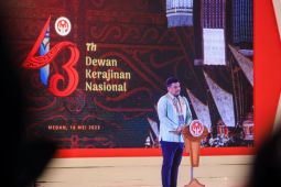 HUT Ke-43 Dekranas di Medan dihadiri Ibu Negara berlangsung meriah
