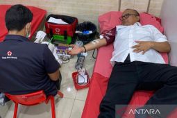 ANTARA Sumut gelar donor darah bantu cukupi kebutuhan PMI