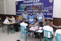 106 peserta calon Tamtama Polda Malut ikut CAT psikologi