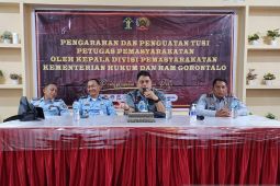 Kadiv Pemasyarakatan berikan arahan zona integritas di Lapas Pohuwato