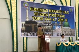 638 calon haji Kota Pontianak mulai ikuti bimbingan manasik haji
