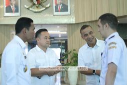 Temui Menhub, Pj Gubernur Suganda bahas dukungan sektor transportasi