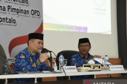 Gubernur Gorontalo evaluasi kinerja organisasi perangkat daerah