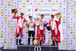 Pebalap Astra Honda Back to Back Kuasai Podium ARRC Malaysia