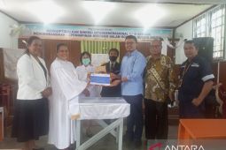 Momentum Kenaikan Isa Al Masih, PT Timah Tbk Serahkan Bantuan Sarana Ibadah ke Gereja Bathesda Muntok