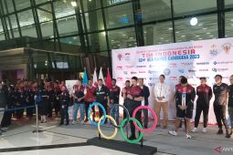Ketua KOI sambut  kedatangan kontingen tim SEA Games Indonesia