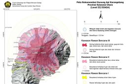 Badan Geologi ungkap peningkatan aktivitas vulkanik Gunung Karangetang di Sulut