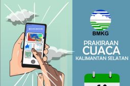 BMKG Prakirakan wilayah Kalsel hujan pada siang hari