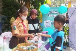 Siswa SDN Pagesangan pamerkan puluhan produk unggulan ramah lingkungan