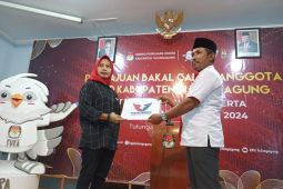 KPU Tulungagung akhirnya terima pendaftaran bacaleg Partai Perindo