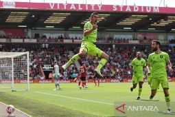 Manchester United bawa pulang tiga poin dari kandang Bournemouth