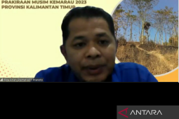 Kaltim berpeluang hujan kategori  rendah pada dasarian III Mei