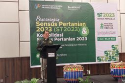 BPS: ST2023 penting untuk meningkatkan produktivitas pertanian