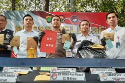 Polresta Soetta ungkap 15 kasus narkoba pada  Februari-Mei