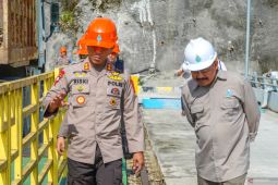 Kapolres Poso kunjungi Poso Energy berikan saran antisipasi keamanan