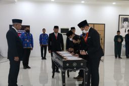 Kakanwil Kemenkumham Banten lantik delapan Notaris pengganti di wilayah kerja Provinsi Banten