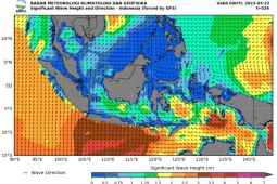 BMKG: Waspada gelombang laut tinggi di beberapa perairan