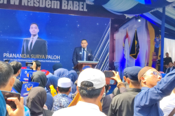 Surya Paloh bersama Anies Baswedan hadiri peresmian kantor DPW Nasdem  Bangka Belitung