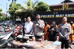 Polres Malang catat kasus "curanmor" turun  saat Operasi Sikat Semeru