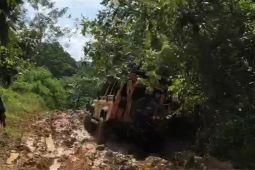 Empat hari berjuang Borneo Tribute tiba di Bukit Bangkirai