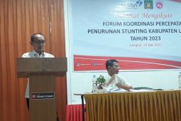 Plt Bupati Langkat sebut penurunan stunting perlu rencana aksi bersama