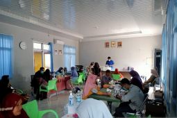 Warga Pemali antusias terima layanan kesehatan gratis dari PT Timah