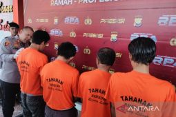 Polres Rejang Lebong tangkap empat tersangka penyalahgunaan narkotika