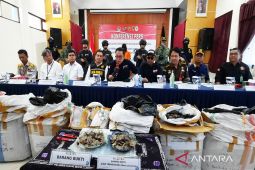 KLHK dan Bea Cukai gagalkan penyelundupan 360 Kg sisik trenggiling di Banjarmasin