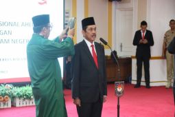 Dimiyathi dilantik sebagai Pejabat Pengawas Ahli Utama Kemendagri