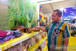 Wakil ketua DPRD kunjungi Stand Kecamatan Kelumpang Selatan