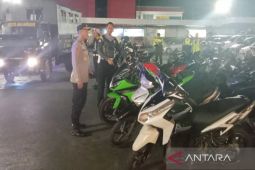 30 motor balap liar berknalpot "brong" disita Polresta Banjarmasin