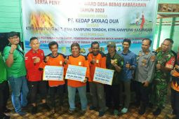 Tujuh desa di Kaltim terima penghargaan  Desa Bebas Api