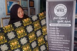 Pendapatan perajin batik lokal di Lebak melonjak