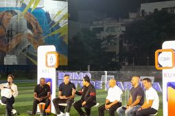 Lima legenda sepak bola dunia hadiri acara BRImo Future Garuda