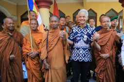 Ganjar: Antusiasme warga sambut biksu cermin keramahan Indonesia