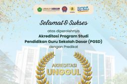 Prodi PGSD Universitas Muhammadiyah Babel raih akreditasi unggul