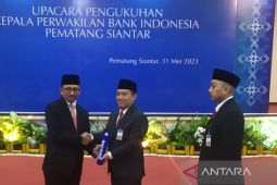 Muqorobin dikukuhkan sebagai Kepala Perwakilan BI Pematang Siantar